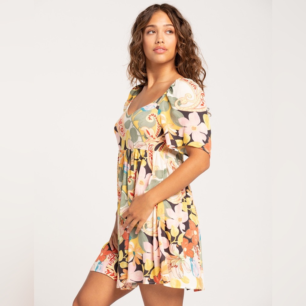 O'Neill Colorful Floral Mini Dress - Picture 3 of 4